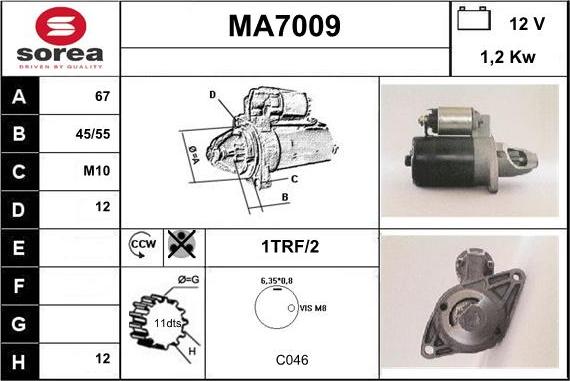 Sera MA7009 - Başlanğıc furqanavto.az