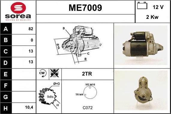 Sera ME7009 - Başlanğıc furqanavto.az