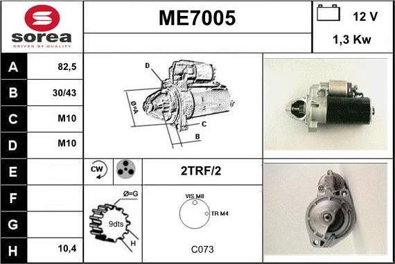 Sera ME7005 - Başlanğıc furqanavto.az