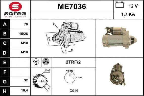 Sera ME7036 - Başlanğıc furqanavto.az