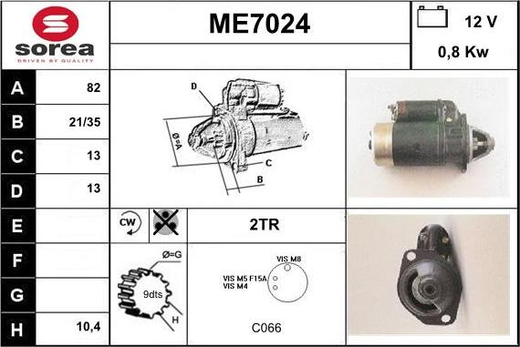 Sera ME7024 - Başlanğıc furqanavto.az