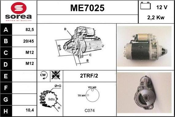 Sera ME7025 - Başlanğıc furqanavto.az