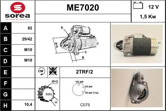 Sera ME7020 - Başlanğıc furqanavto.az