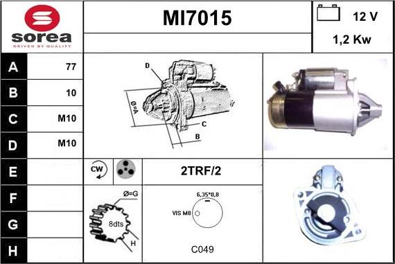 Sera MI7015 - Başlanğıc furqanavto.az