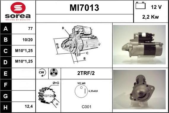 Sera MI7013 - Başlanğıc furqanavto.az