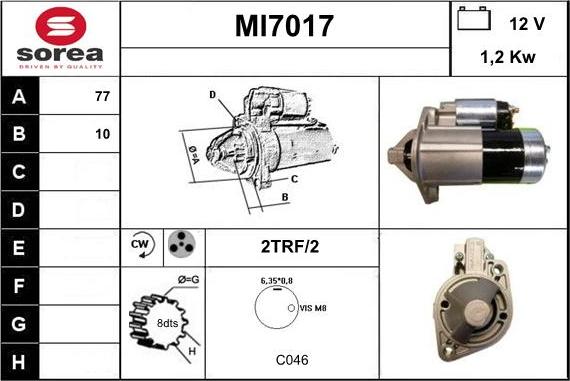 Sera MI7017 - Başlanğıc furqanavto.az