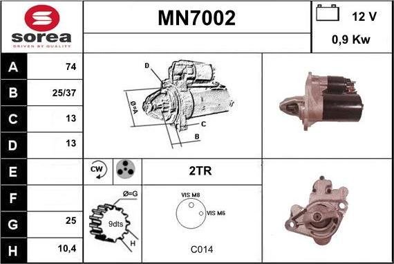 Sera MN7002 - Başlanğıc furqanavto.az