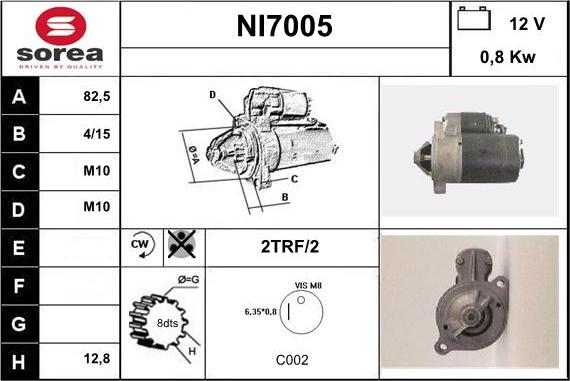 Sera NI7005 - Başlanğıc furqanavto.az