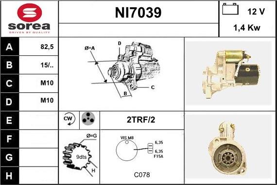 Sera NI7039 - Başlanğıc furqanavto.az