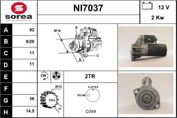 Sera NI7037 - Başlanğıc furqanavto.az