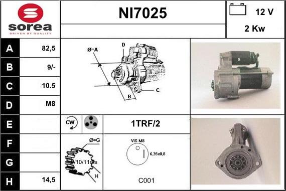 Sera NI7025 - Başlanğıc furqanavto.az