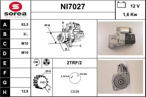 Sera NI7027 - Başlanğıc furqanavto.az