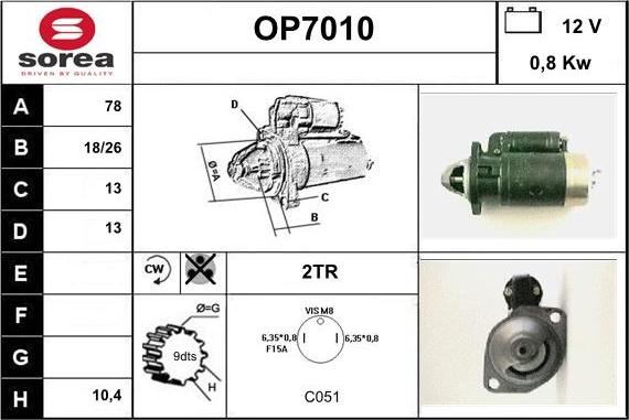 Sera OP7010 - Başlanğıc furqanavto.az