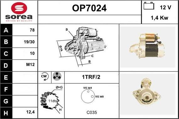 Sera OP7024 - Başlanğıc furqanavto.az