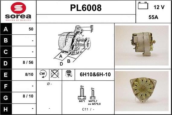 Sera PL6008 - Alternator furqanavto.az