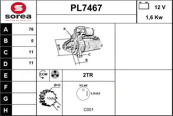 Sera PL7467 - Başlanğıc furqanavto.az