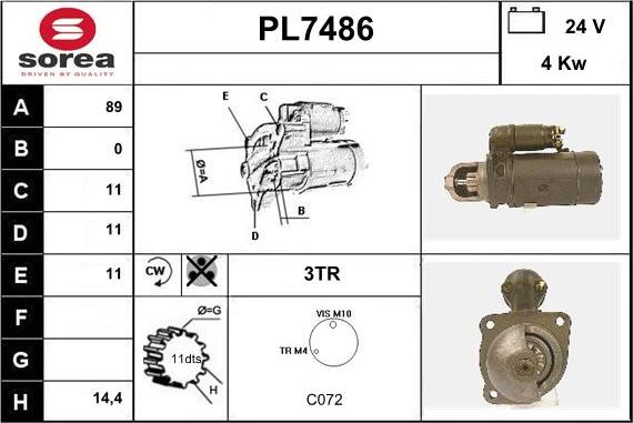 Sera PL7486 - Başlanğıc furqanavto.az