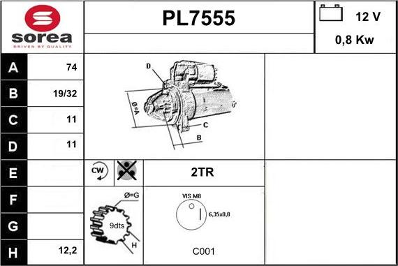 Sera PL7555 - Başlanğıc furqanavto.az