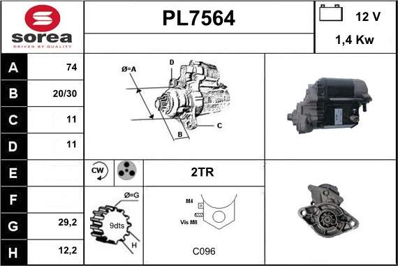 Sera PL7564 - Başlanğıc furqanavto.az