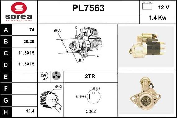 Sera PL7563 - Başlanğıc furqanavto.az