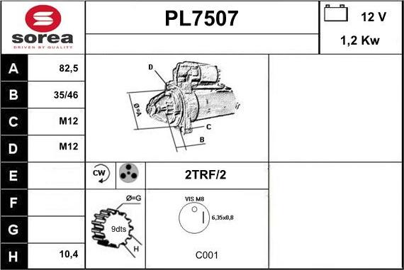 Sera PL7507 - Başlanğıc furqanavto.az