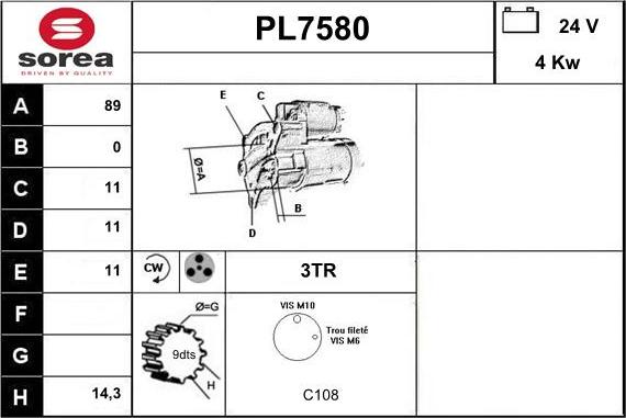 Sera PL7580 - Başlanğıc furqanavto.az