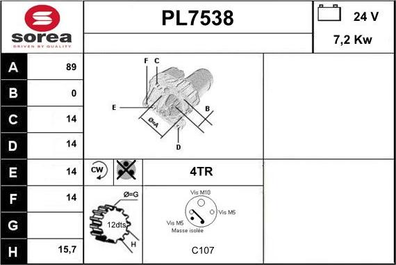 Sera PL7538 - Başlanğıc furqanavto.az