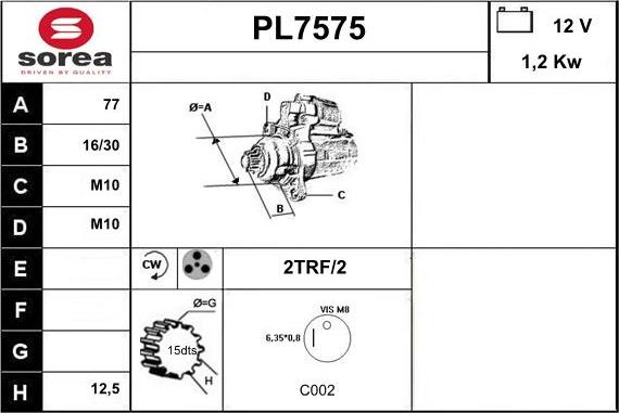 Sera PL7575 - Başlanğıc furqanavto.az