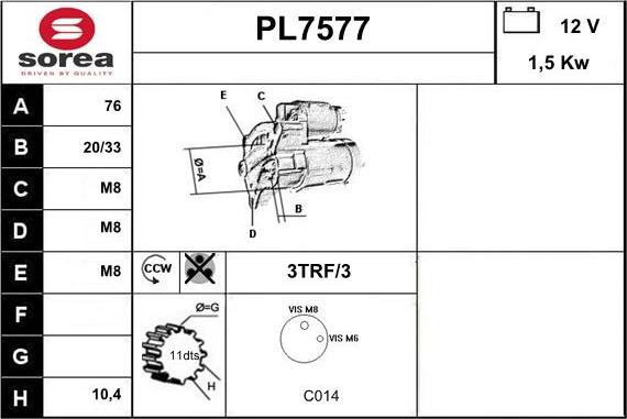 Sera PL7577 - Başlanğıc furqanavto.az