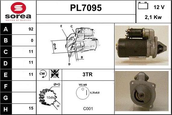 Sera PL7095 - Başlanğıc furqanavto.az