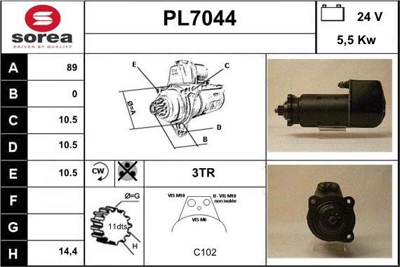 Sera PL7044 - Başlanğıc furqanavto.az