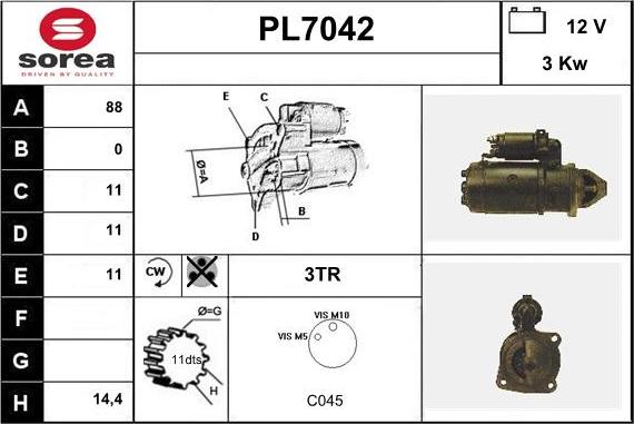 Sera PL7042 - Başlanğıc furqanavto.az