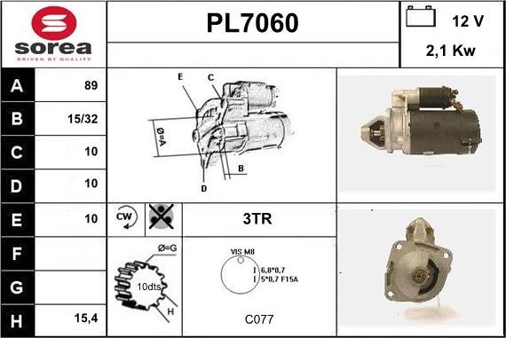 Sera PL7060 - Başlanğıc furqanavto.az