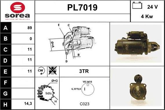 Sera PL7019 - Başlanğıc furqanavto.az