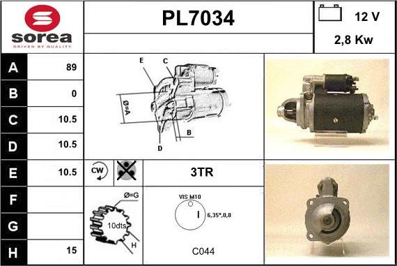 Sera PL7034 - Başlanğıc furqanavto.az