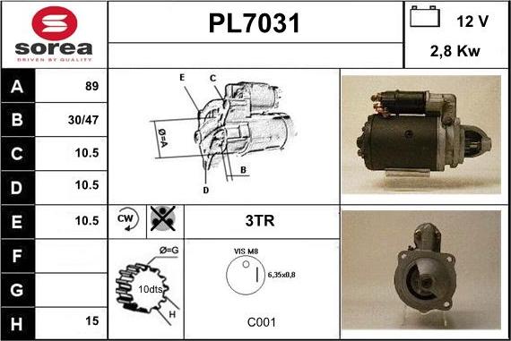 Sera PL7031 - Başlanğıc furqanavto.az