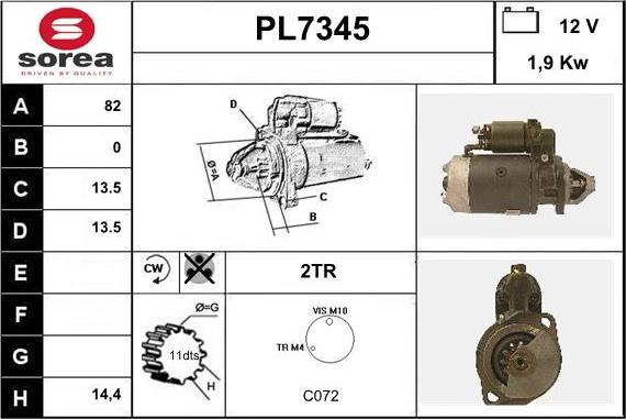 Sera PL7345 - Başlanğıc furqanavto.az