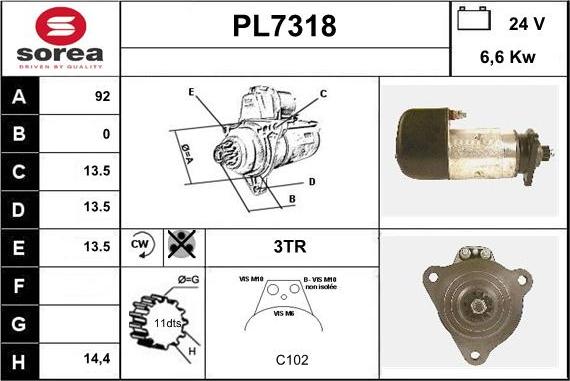 Sera PL7318 - Başlanğıc furqanavto.az