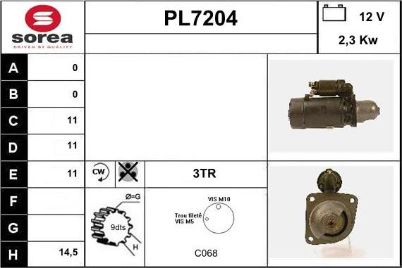 Sera PL7204 - Başlanğıc furqanavto.az