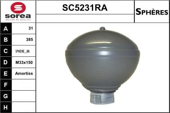 Sera SC5231RA - Asma kürəsi, pnevmatik asma furqanavto.az