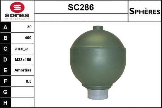 Sera SC286 - Asma kürəsi, pnevmatik asma furqanavto.az