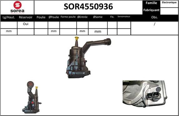 Sera SOR4550936 - Hidravlik nasos, sükan sistemi furqanavto.az