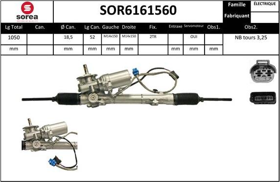 Sera SOR6161560 - Sükan qurğusu furqanavto.az