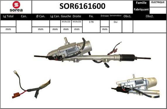 Sera SOR6161600 - Sükan qurğusu furqanavto.az