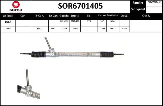 Sera SOR6701405 - Sükan qurğusu furqanavto.az