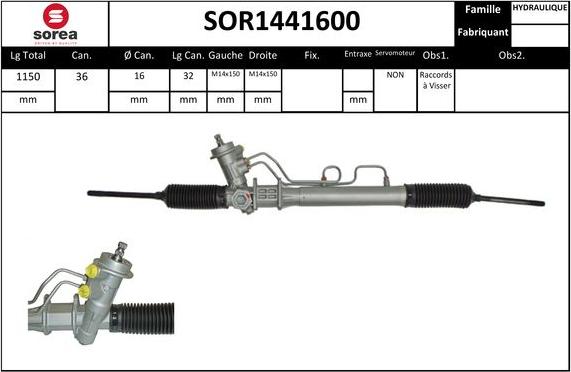 Sera SOR1441600 - Sükan qurğusu furqanavto.az