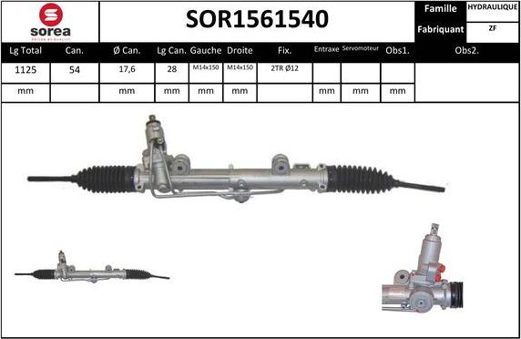 Sera SOR1561540 - Sükan qurğusu furqanavto.az