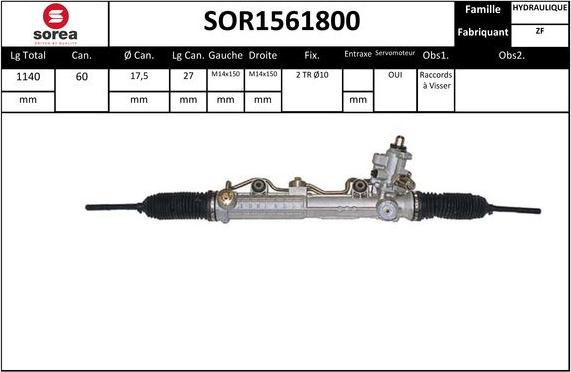 Sera SOR1561800 - Sükan qurğusu furqanavto.az