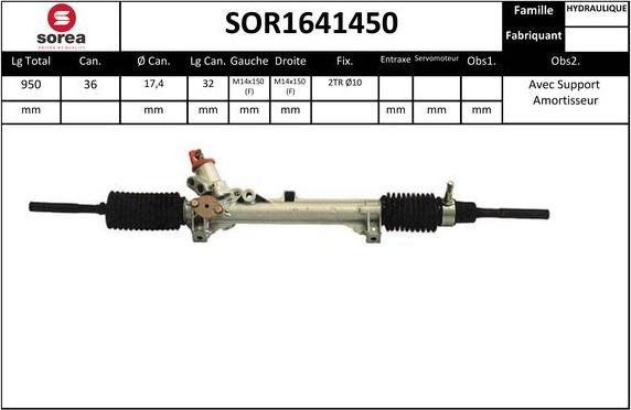 Sera SOR1641450 - Sükan qurğusu furqanavto.az