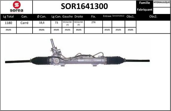 Sera SOR1641300 - Sükan qurğusu furqanavto.az